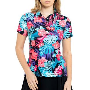 Women's Paradise Short Sleeve Polo GOOD GOOD