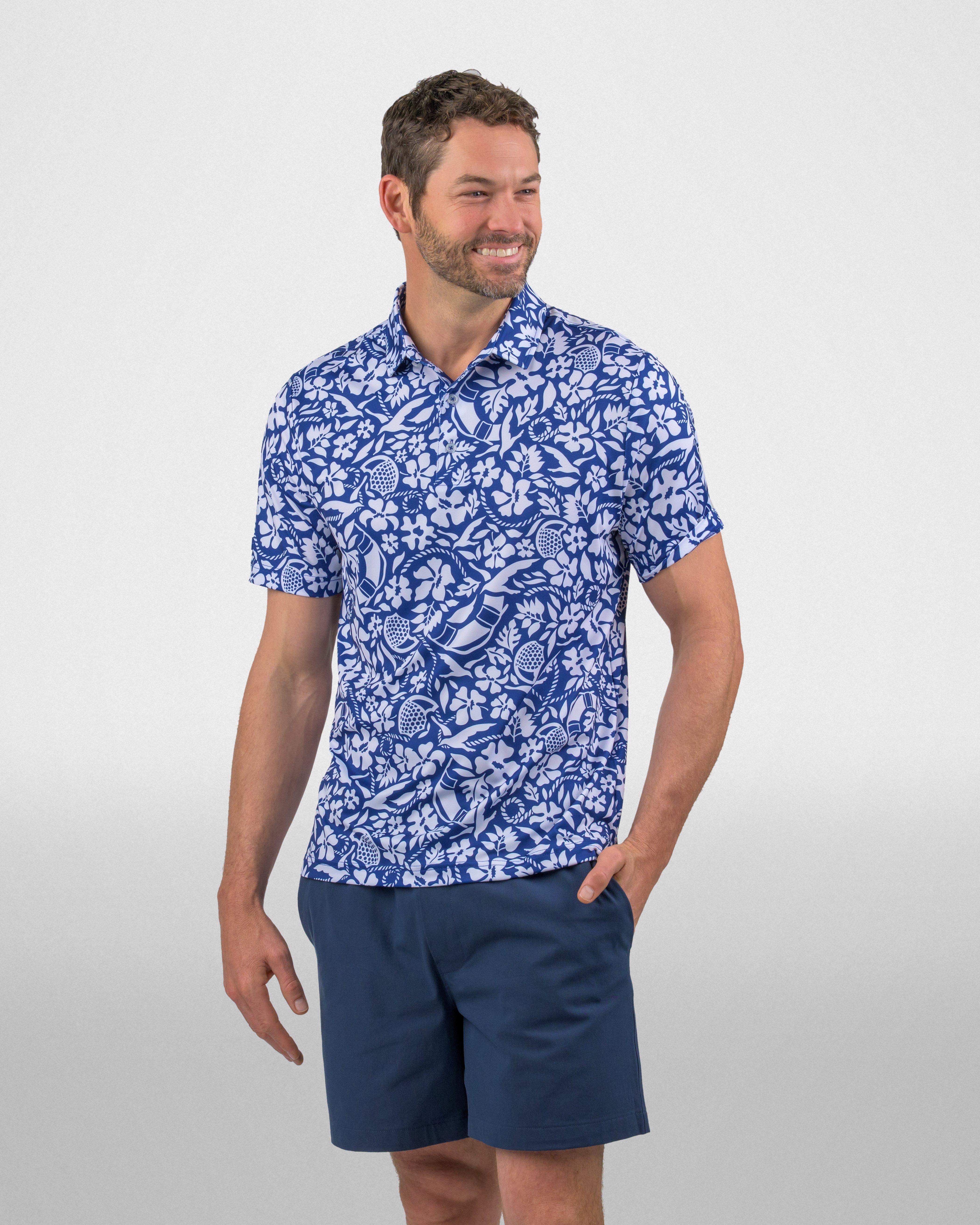 Men's All Aboard Short Sleeve Polo