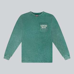 Men's Good Boy Golf Club Long Sleeve Shirt FULL WEDGE