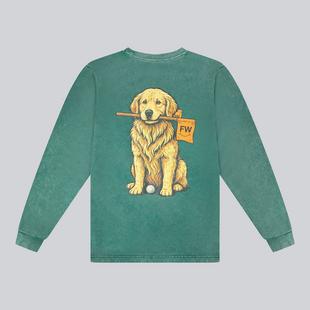 Men's Good Boy Golf Club Long Sleeve Shirt FULL WEDGE