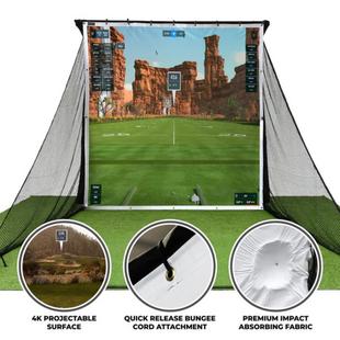 &Eacute;cran Sim Impact avec cordons &eacute;lastiques GOLF SUPPLY HOUSE