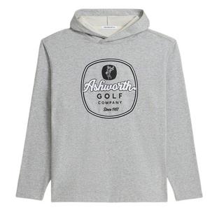 Chandail &agrave; capuchon en mat&eacute;riaux mixtes pour hommes ASHWORTH