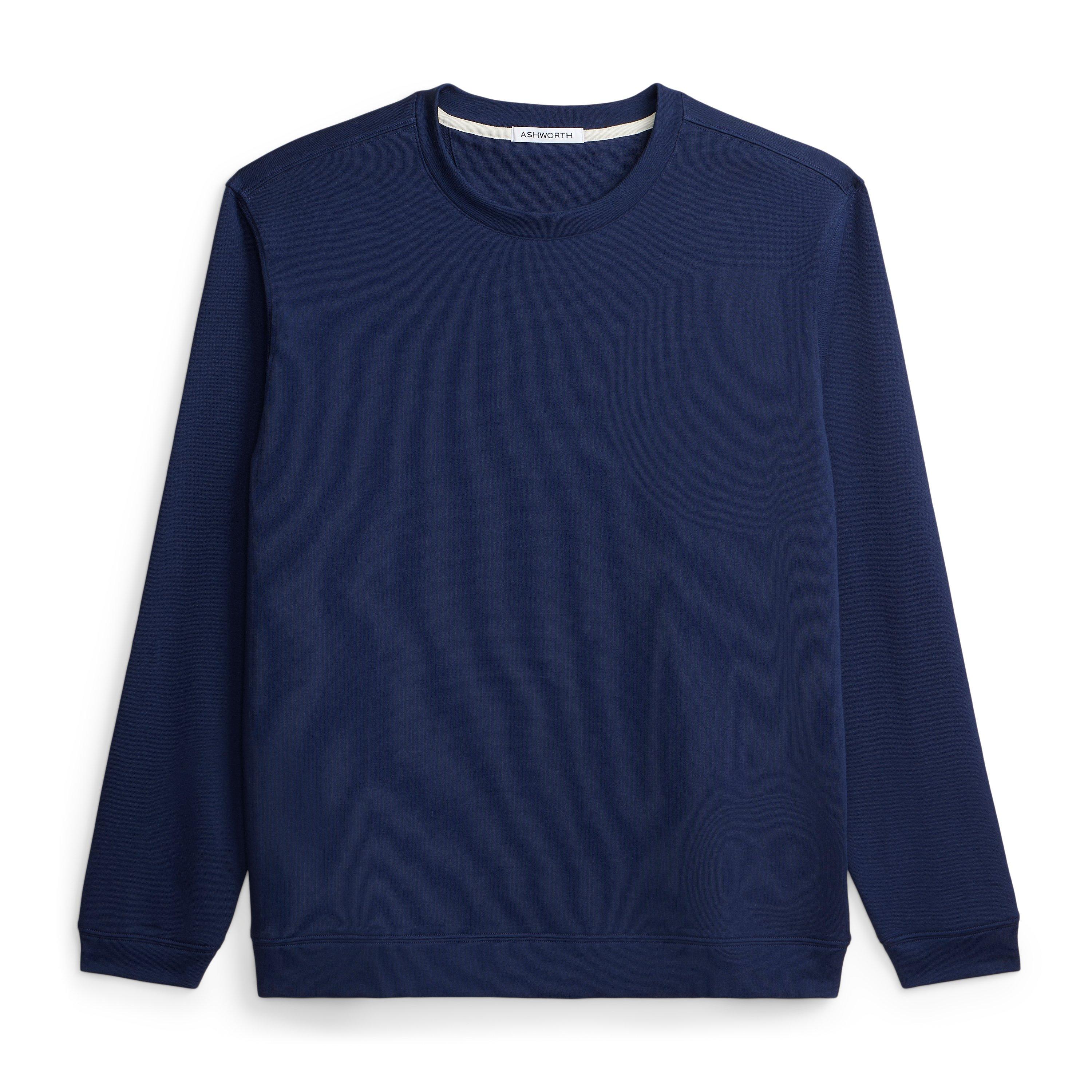 Men's Terry Twillback Crewneck