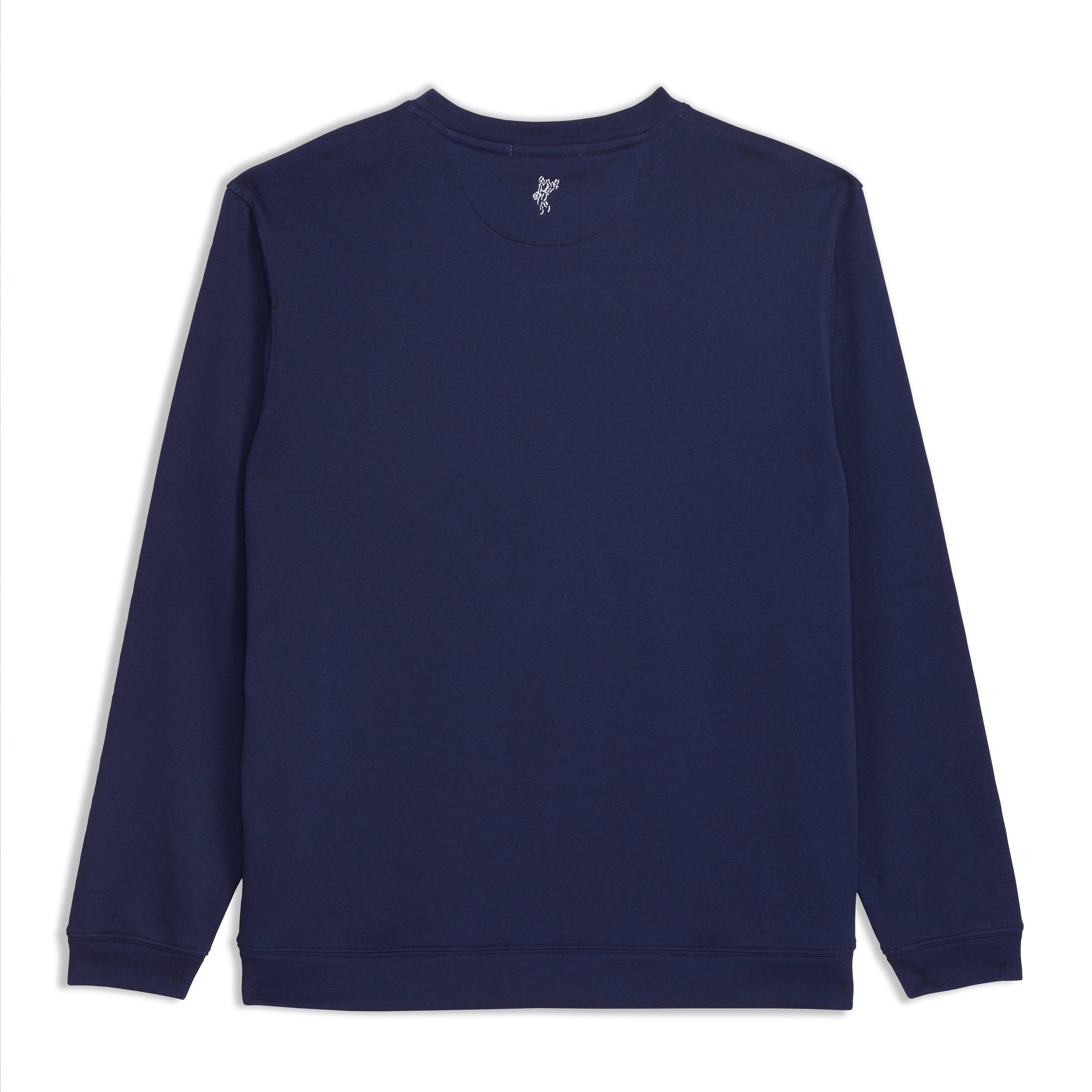 Men's Terry Twillback Crewneck