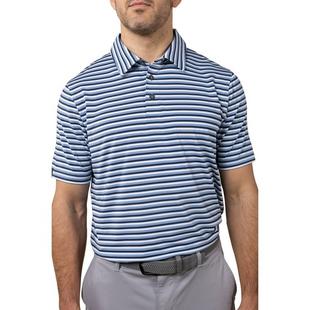 Polo &agrave; manches courtes &agrave; rayures Ivy pour hommes ASHWORTH