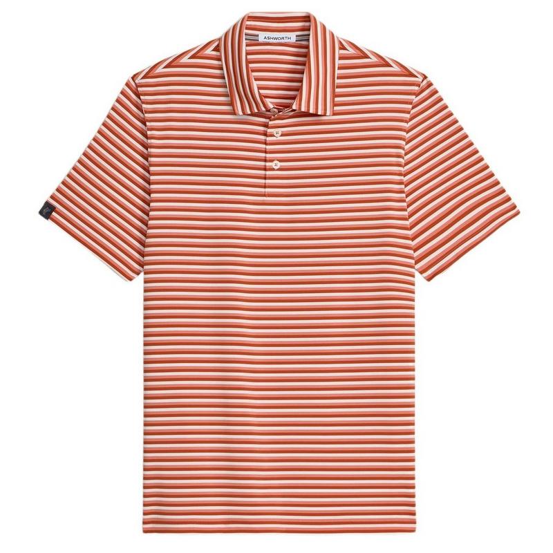 Men's Ivy Stripe Short Sleeve Polo