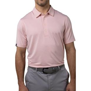 Polo &agrave; manches courtes &agrave; rayures Sand pour hommes ASHWORTH
