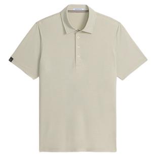 Polo &agrave; rayures Sand pour hommes ASHWORTH