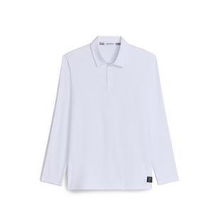 Polo &agrave; manches longues Shore pour hommes ASHWORTH