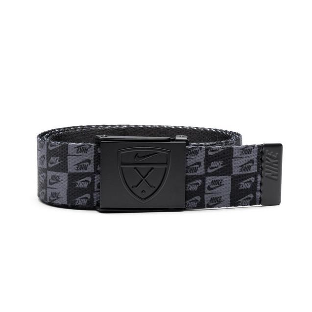 Men's Double Logo Crested Reversible Web Belt NIKE