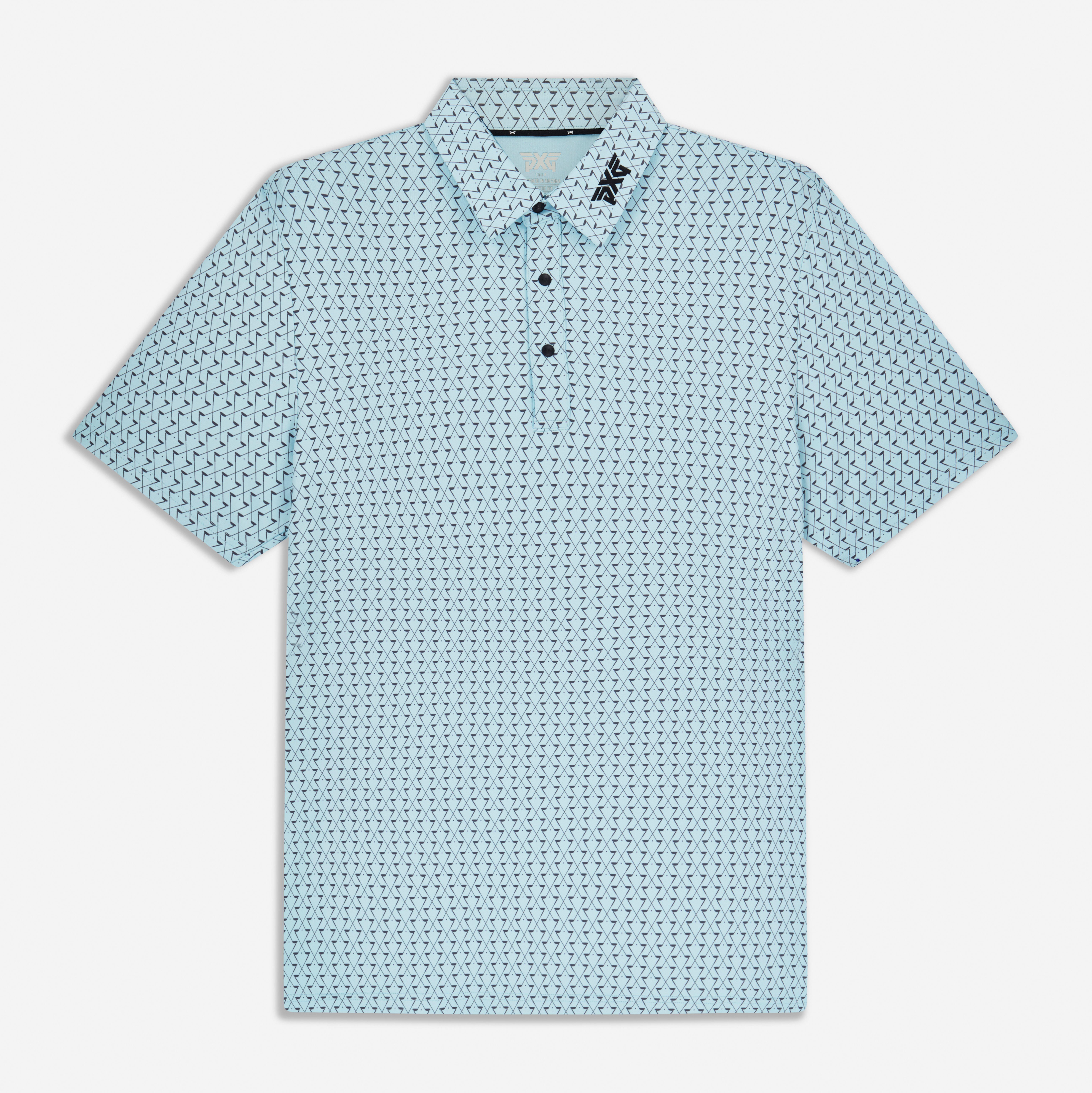 Men's Athletic Fit Tour Crossed Driver Short Sleeve Polo