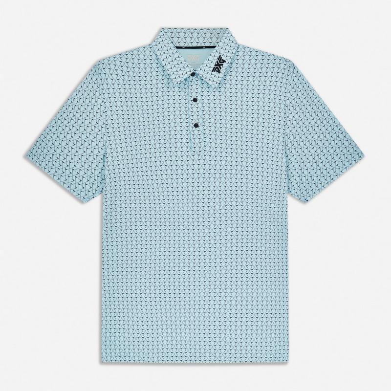 Men's Athletic Fit Tour Crossed Driver Short Sleeve Polo