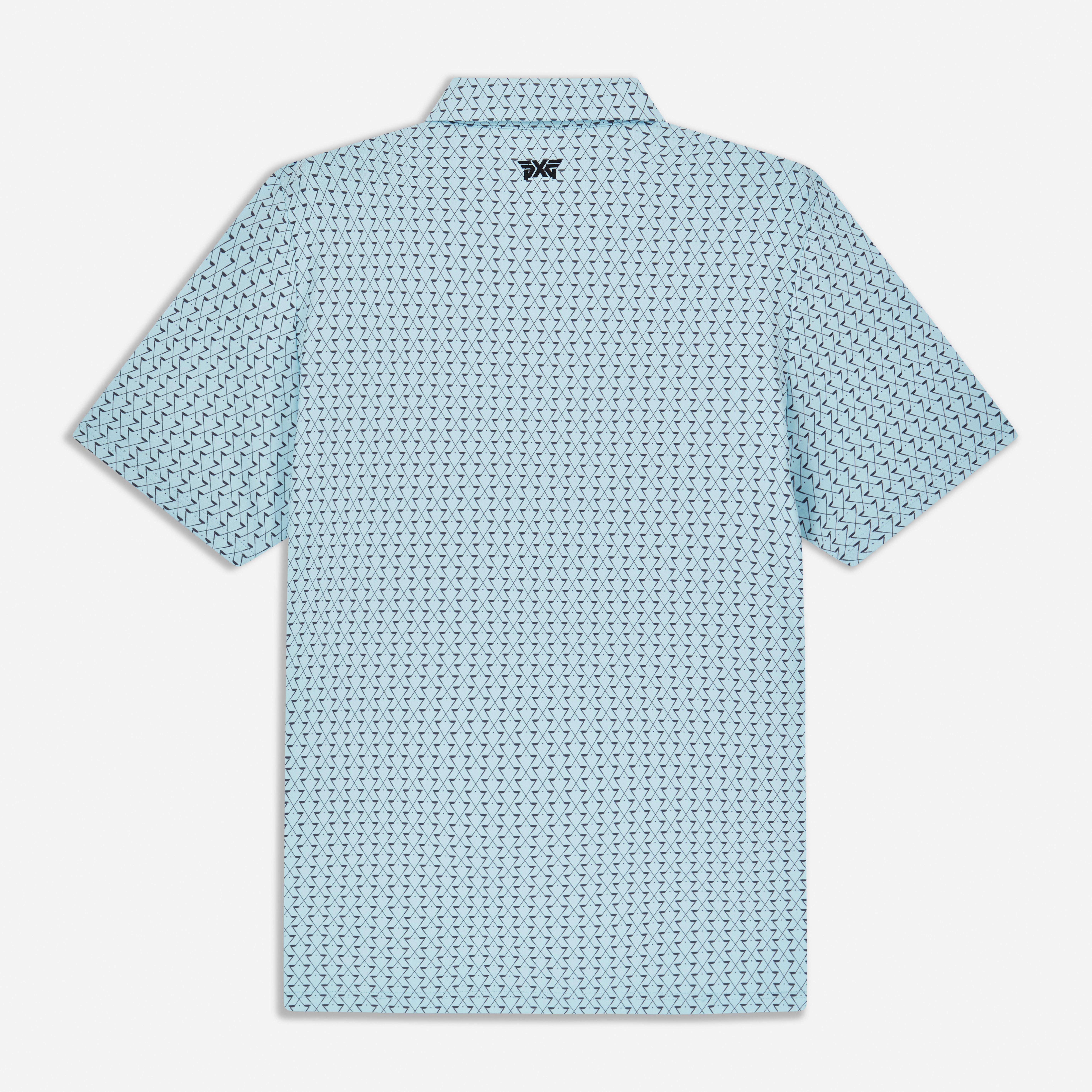 Men's Athletic Fit Tour Crossed Driver Short Sleeve Polo