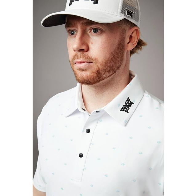 Men's Athletic Fit Tour Succulent Short Sleeve Polo | PXG | Shirts