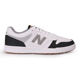 Chaussures de golf sans crampons 480 Golf SL pour hommes - Blanc/Noir/Gris NEW BALANCE