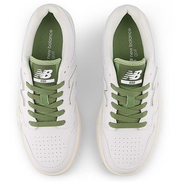 Women's 480 Golf SL Spikeless Golf Shoe - White/Olive | NEW
