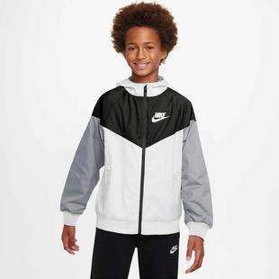 Junior's Wind Resistant Hooded Jacket NIKE