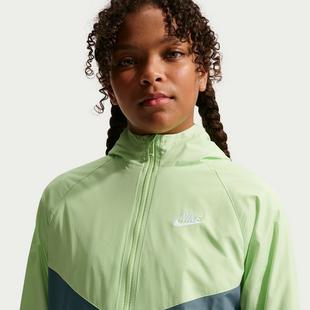 Junior's Wind Resistant Hooded Jacket NIKE