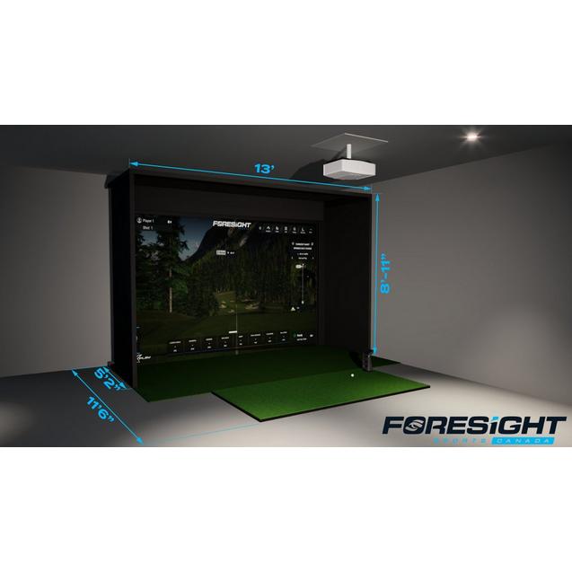 Sim-In-A-Box: QuadMax FORESIGHT SPORTS