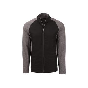 Veste hybride &agrave; fermeture &eacute;clair int&eacute;grale Adapt Eco Knit en mat&eacute;riaux recycl&eacute;s pour hommes CUTTER & BUCK