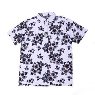 Polo Midnight Bloom pour hommes NORTH GOLF GEAR