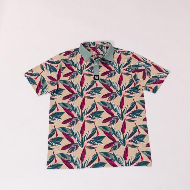 Polo Desert Bloom pour hommes NORTH GOLF GEAR