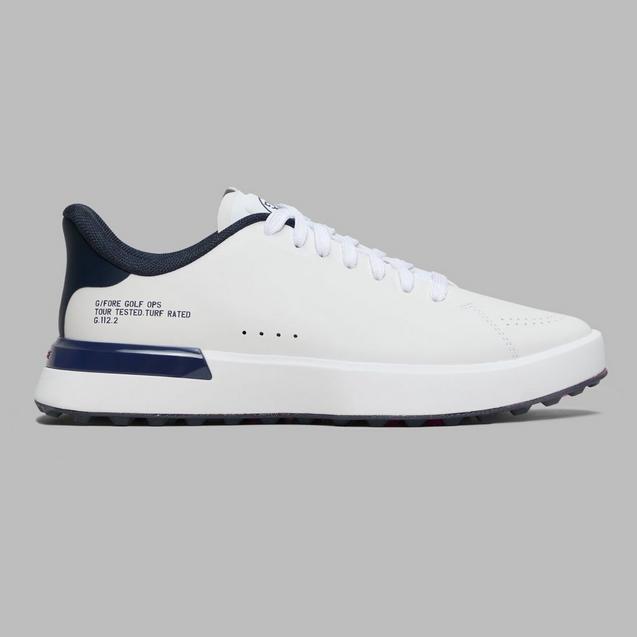 Women's G.112 Hybrid Kiltie Spikeless Golf Shoe - White/Navy G/FORE