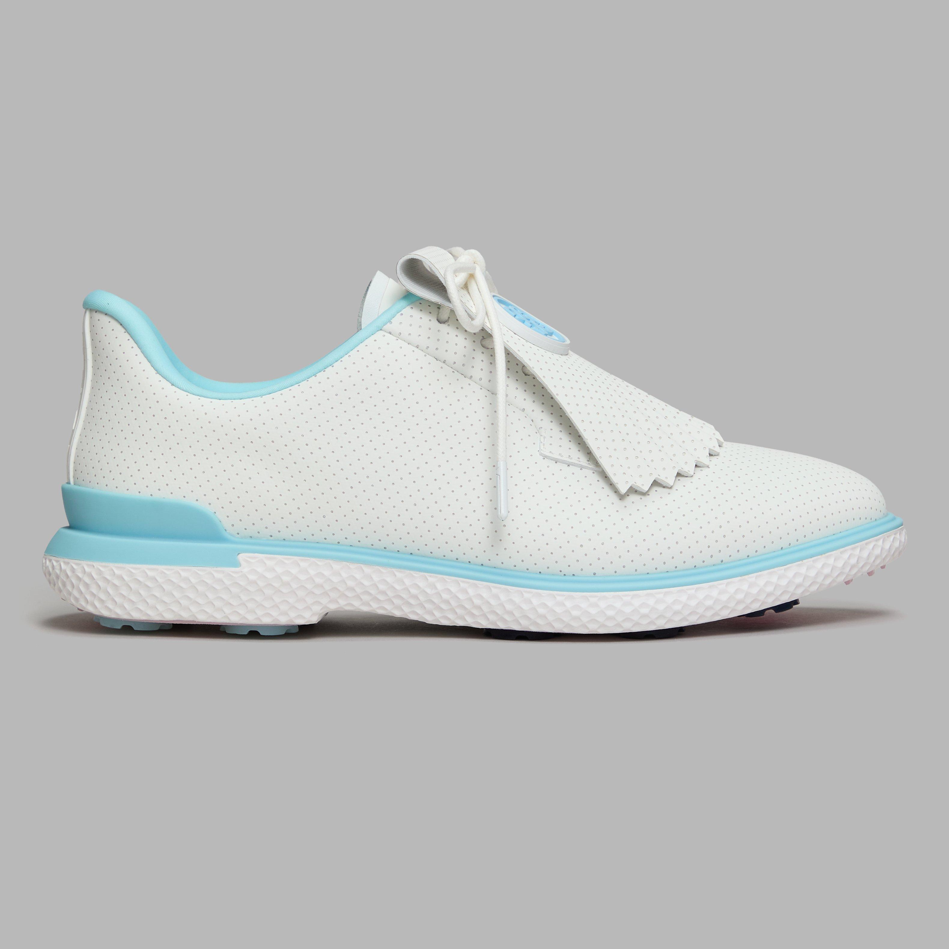 Women's Gallivan2r Perforated Kiltie Spikeless Golf Shoe - White/Light Blue