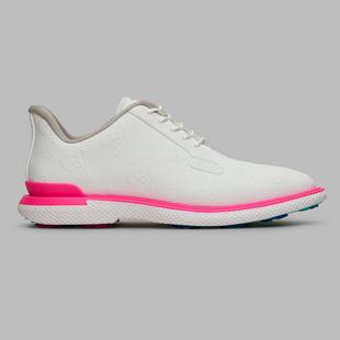 Men's Gallivan2r Embossed Skull & Tees Spikeless Golf Shoe - White/Pink G/FORE