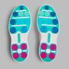 Men's Gallivan2r Embossed Skull & Tees Spikeless Golf Shoe - White/Pink