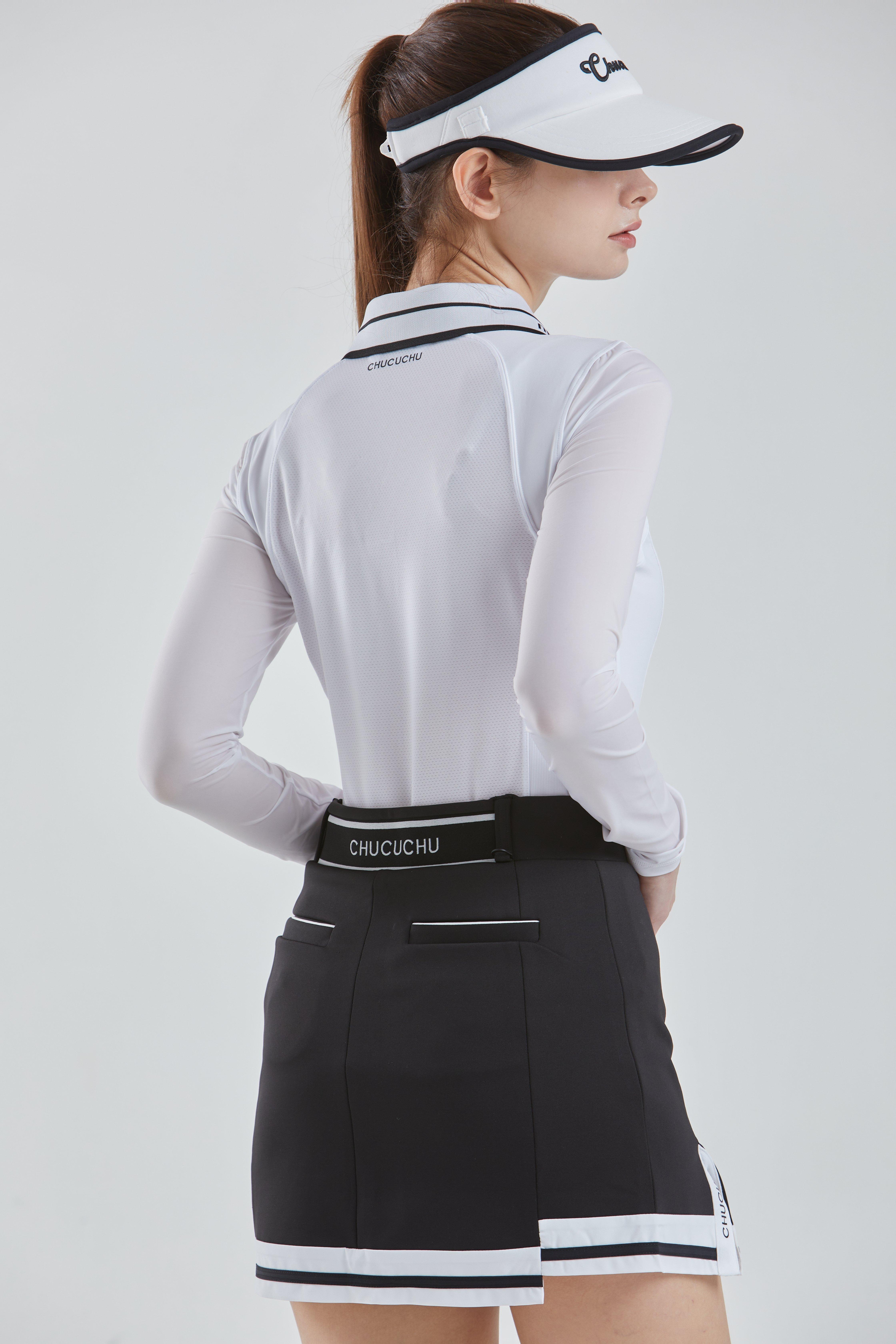 Women's Button Long Sleeve Polo