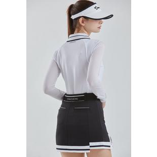 Polo &agrave; manches longues avec boutons pour femmes CHUCUCHU