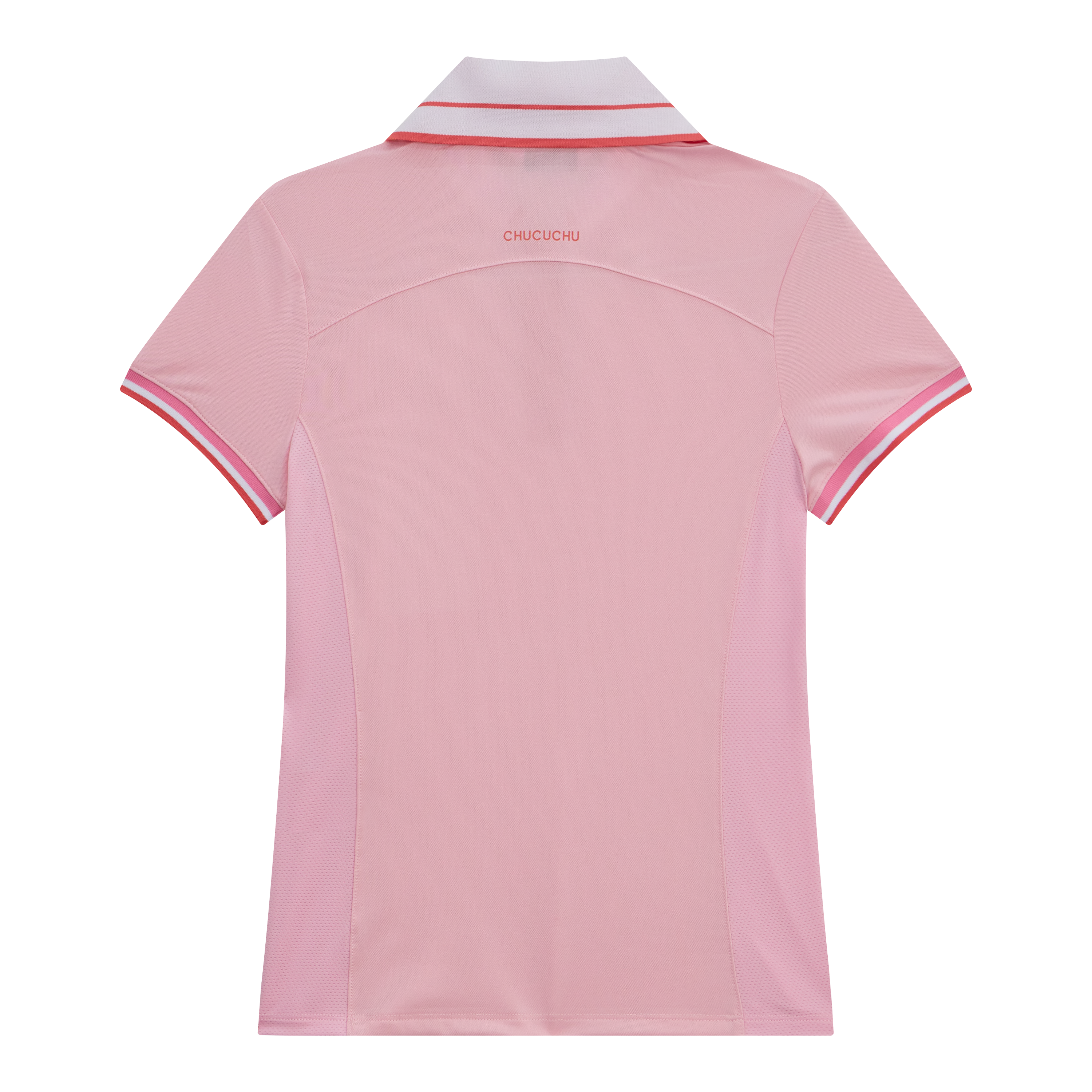Women's Contrast Collar Short Sleeve Polo