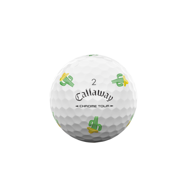 Limited Edition - Chrome Tour Golf Balls - Cinco De Mayo