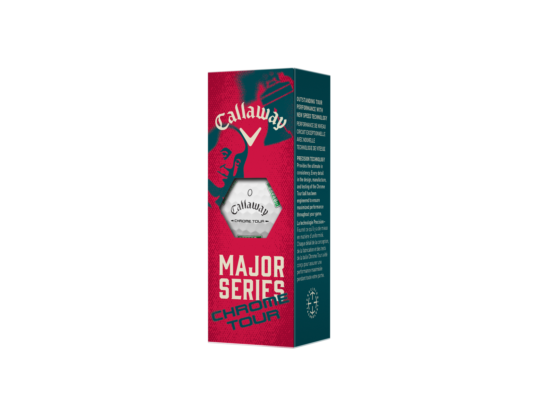 Limited Edition - Chrome Tour Golf Balls - May Major