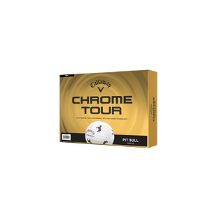 &Eacute;dition Limit&eacute;e - Balles de Golf Chrome Tour - Chiens CALLAWAY
