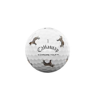 &Eacute;dition Limit&eacute;e - Balles de Golf Chrome Tour - Chiens CALLAWAY