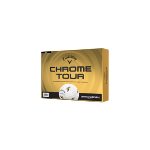 Limited Edition - Chrome Tour Golf Balls - Dogs CALLAWAY