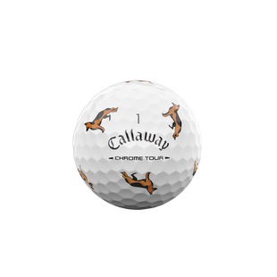 Limited Edition - Chrome Tour Golf Balls - Dogs CALLAWAY