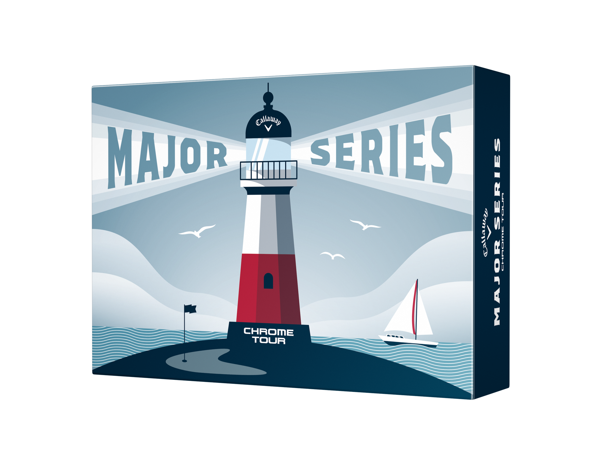 Limited Edition - Chrome Tour Golf Balls - June Major