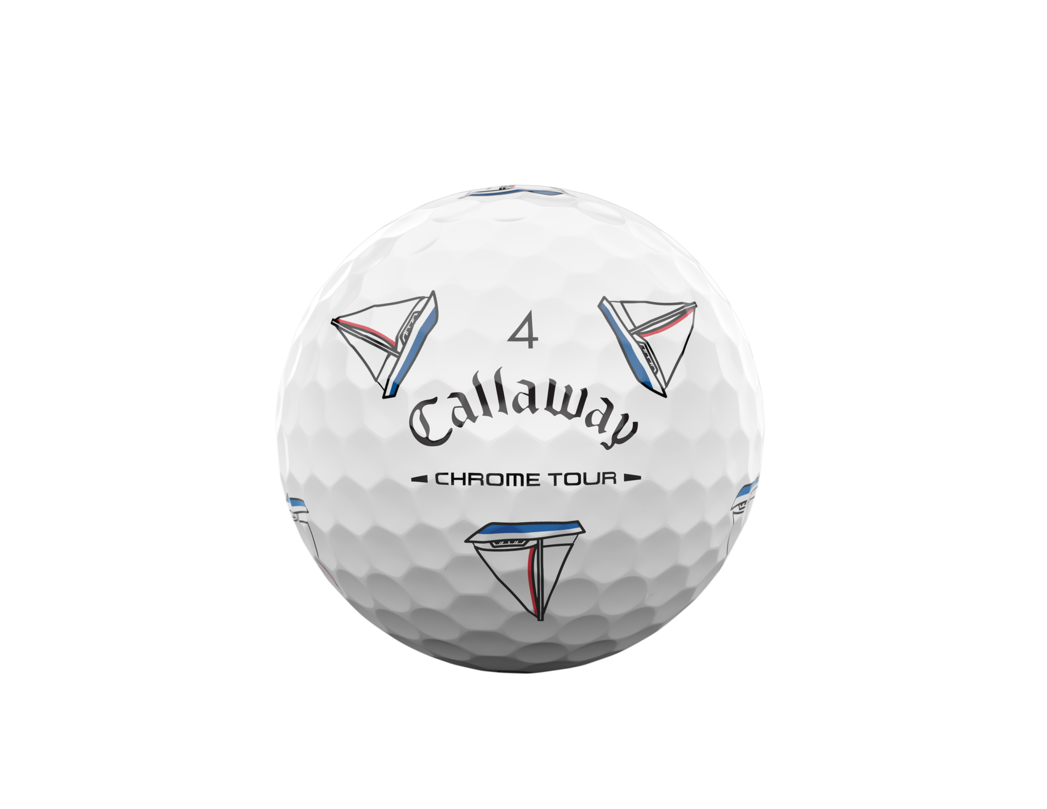 Limited Edition - Chrome Tour Golf Balls - June Major
