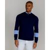 Chandail en m&eacute;rino &agrave; glissi&egrave;re 1/4 Malone pour hommes