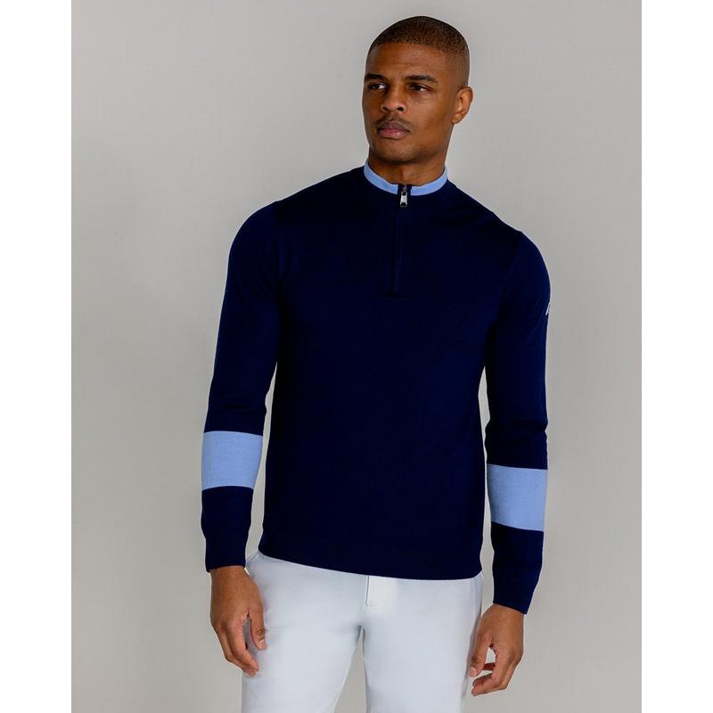 Men's Malone Marino 1/4 Zip Sweater