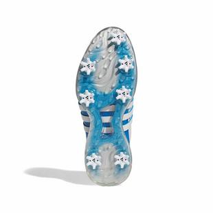Chaussures &agrave; crampons Tour360 24 pour hommes - Blanc/Bleu ADIDAS