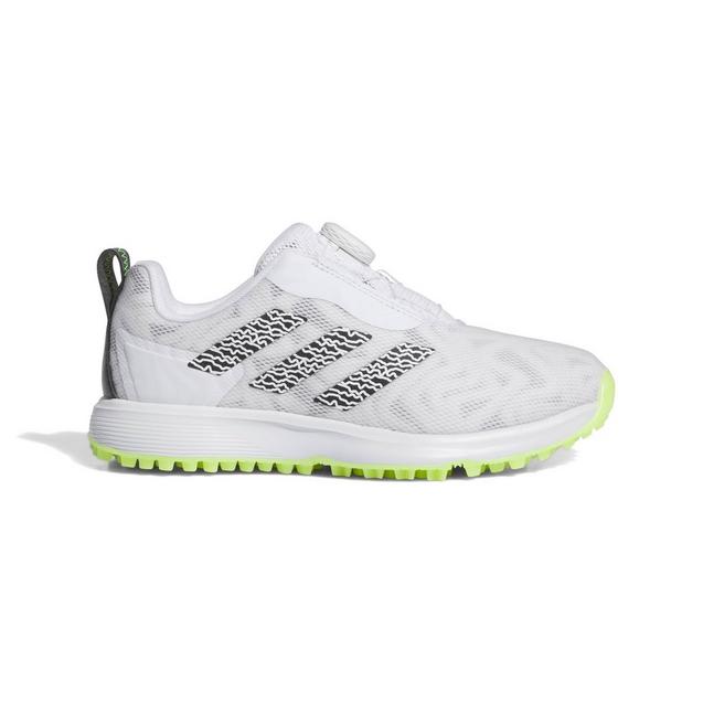 Prior Generation - Junior CodeChaos BOA 25 Spikeless Golf Shoe - White/Black ADIDAS
