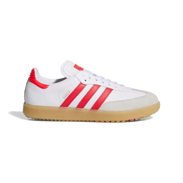 Chaussures Samba Spikeless - Blanc/Rouge ADIDAS