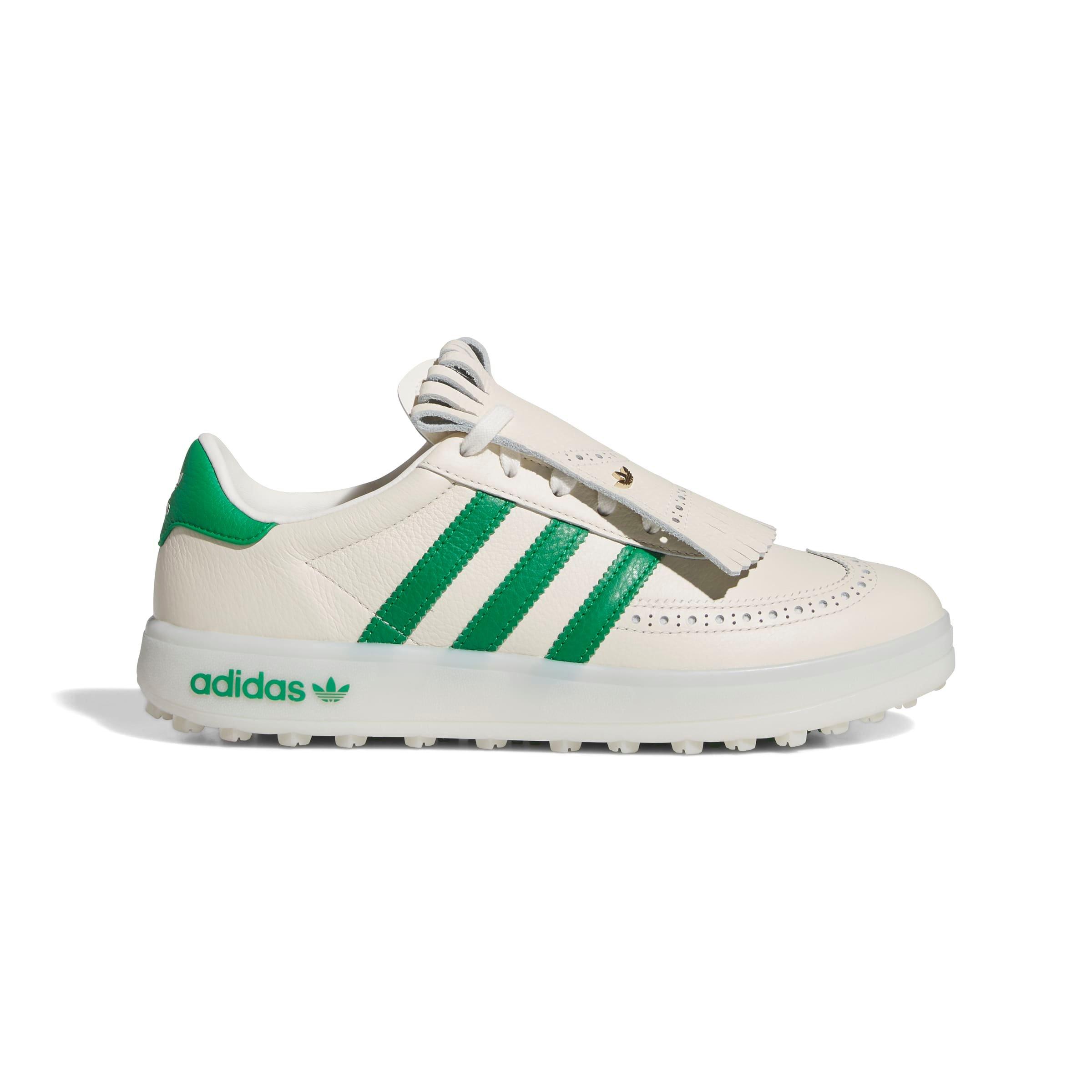 Men's Course Cup Spikeless Golf Shoe - Off-White/Green