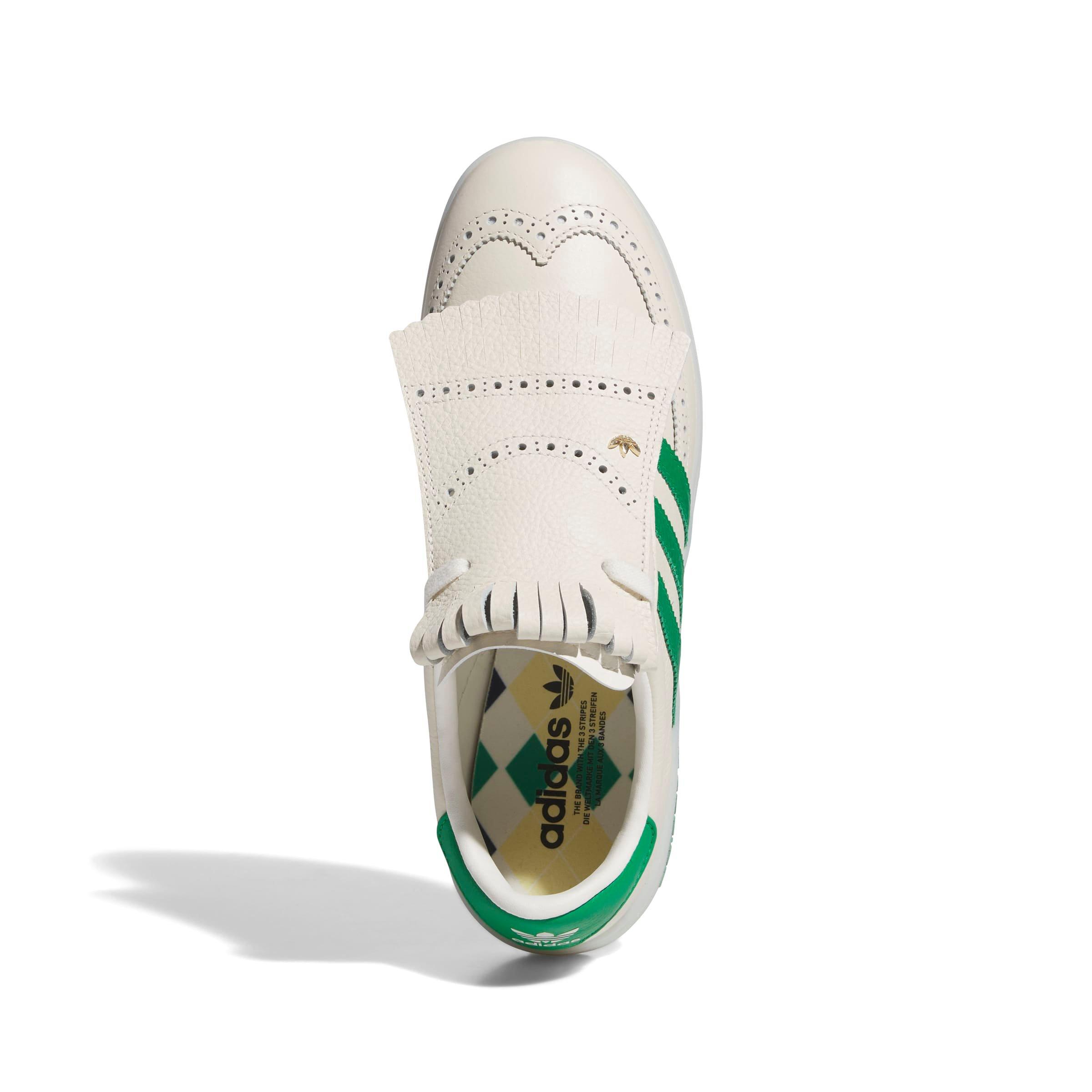 Men's Course Cup Spikeless Golf Shoe - Off-White/Green