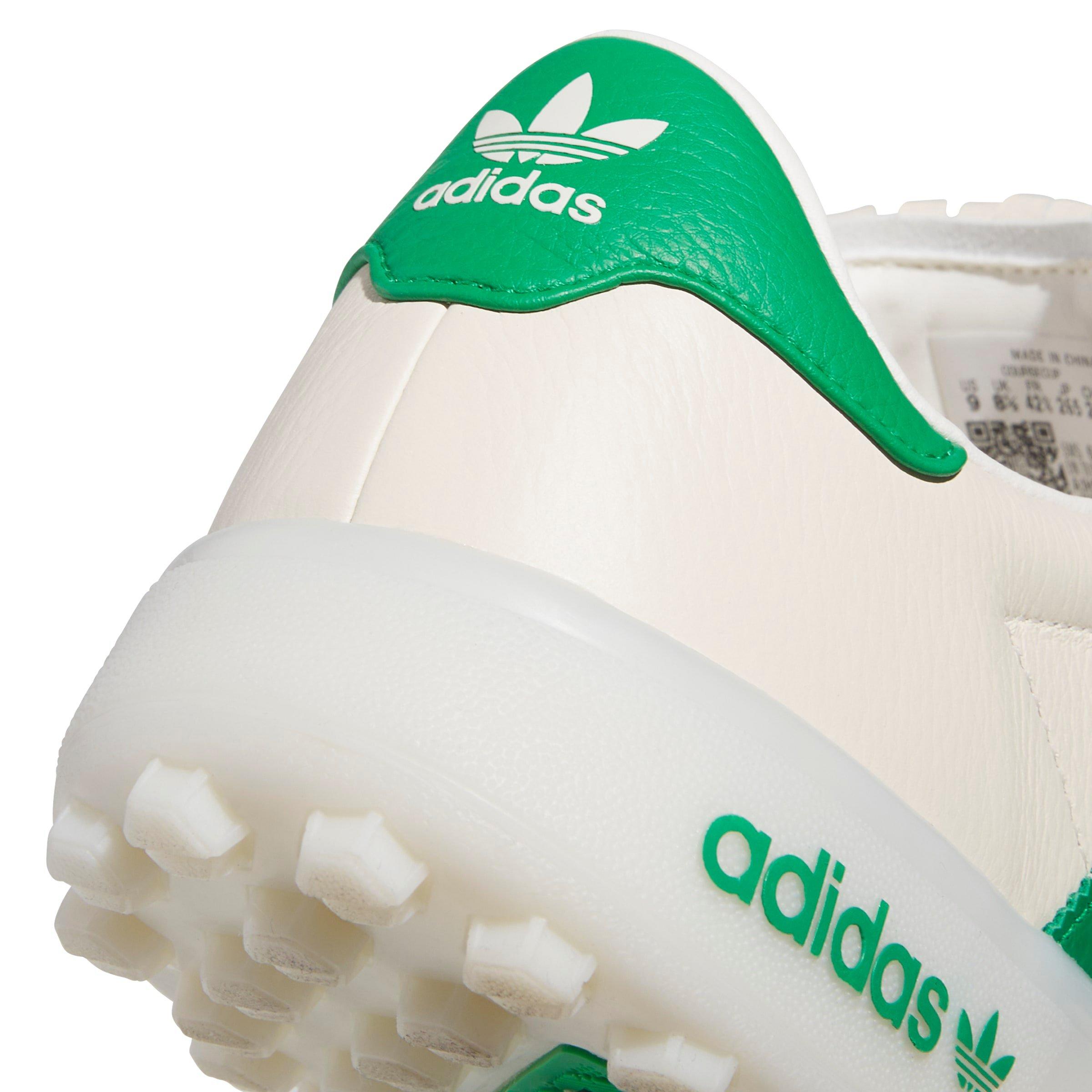 Men's Course Cup Spikeless Golf Shoe - Off-White/Green