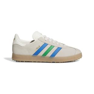 Gazelle Spikeless Golf Shoe - White/Green/Blue ADIDAS